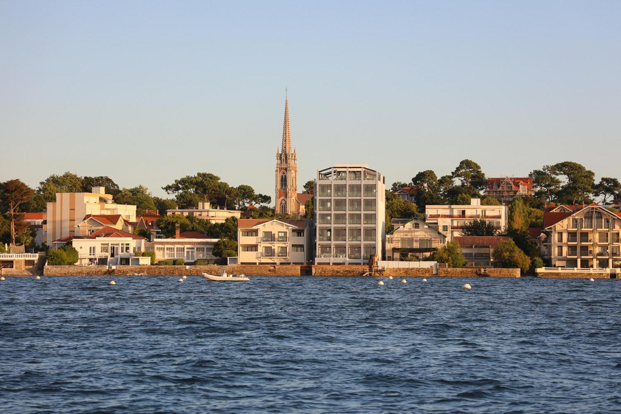 Les Vagues Hotel & Spa Arcachon Exterior foto