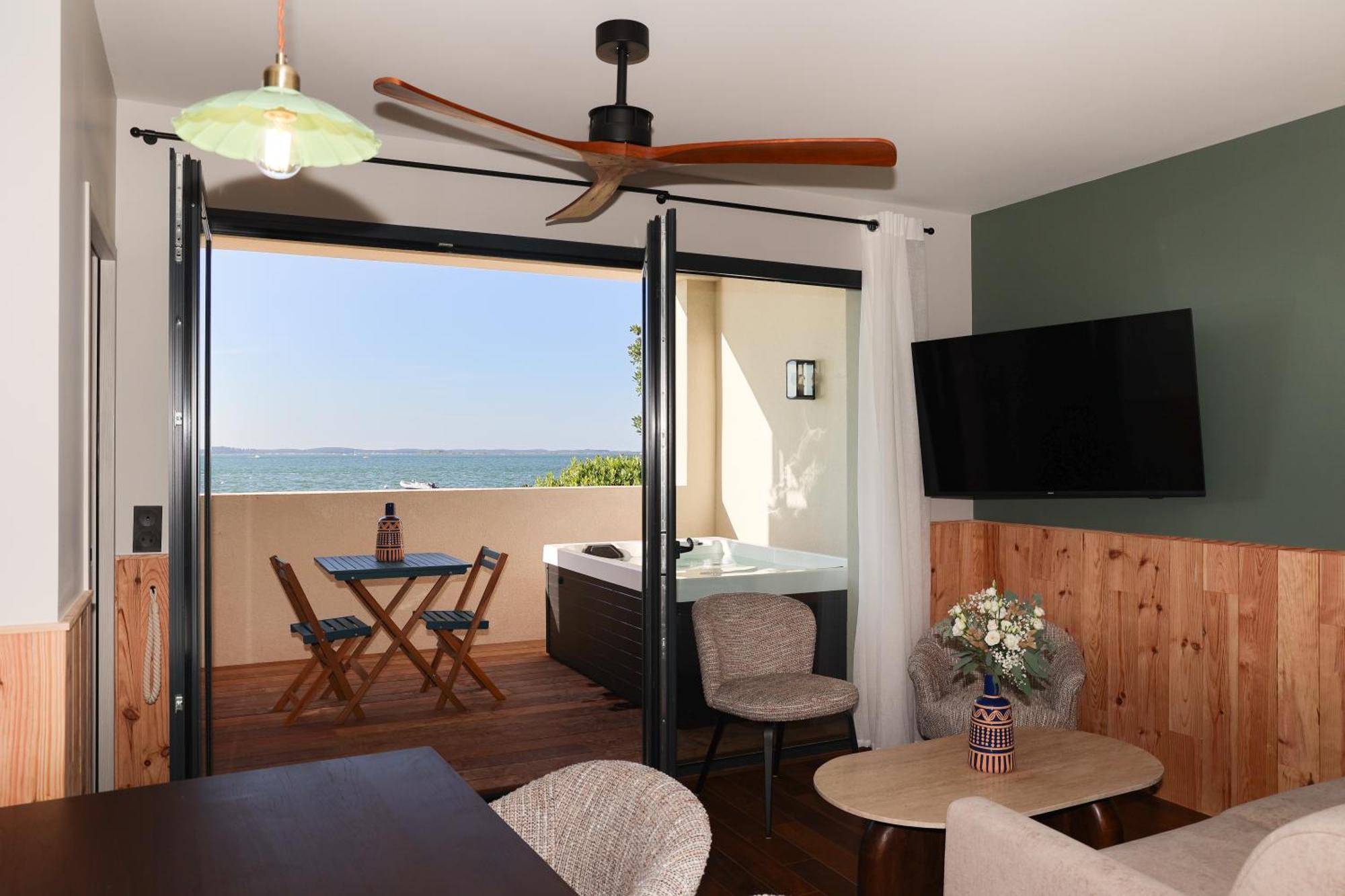 Les Vagues Hotel & Spa Arcachon Exterior foto